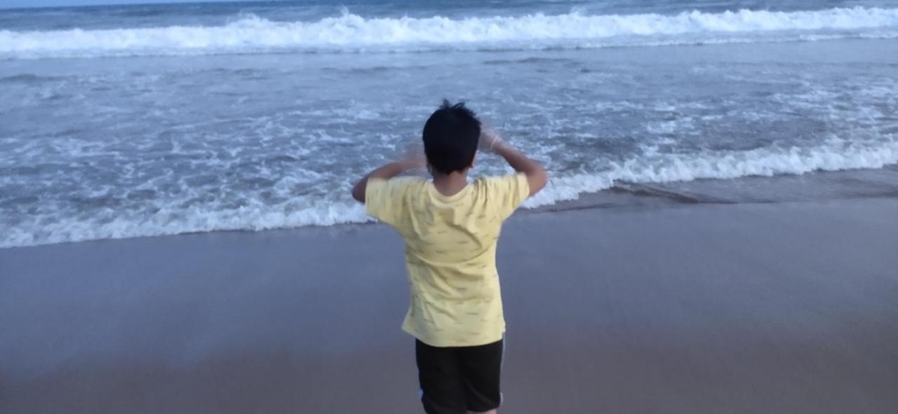 Ln Beach Homestay Puri Kültér fotó